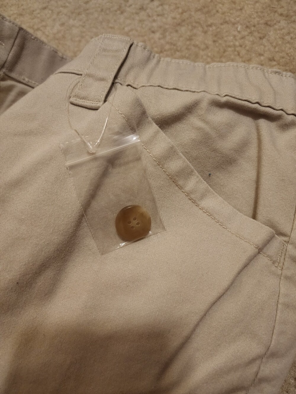 Nwt Sz 18W L.L. Bean Women's Classic Fit Khaki Straight-Leg Chinos - Light Tan - Picture 2 of 5